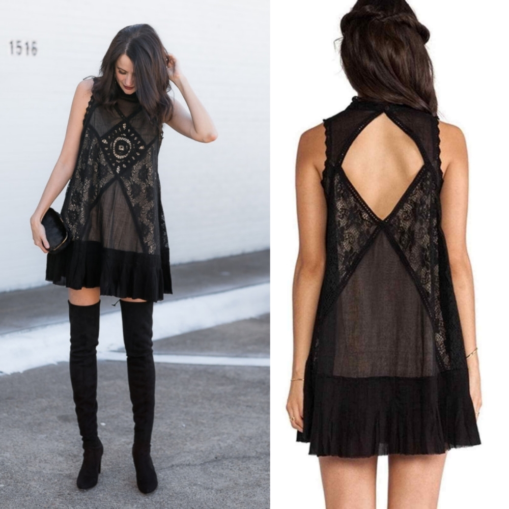 Free People Angel swing dress